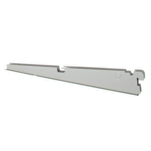 Organized Living freedomRail Bracket for Ventilated Shelves, 12-inch - Nickel