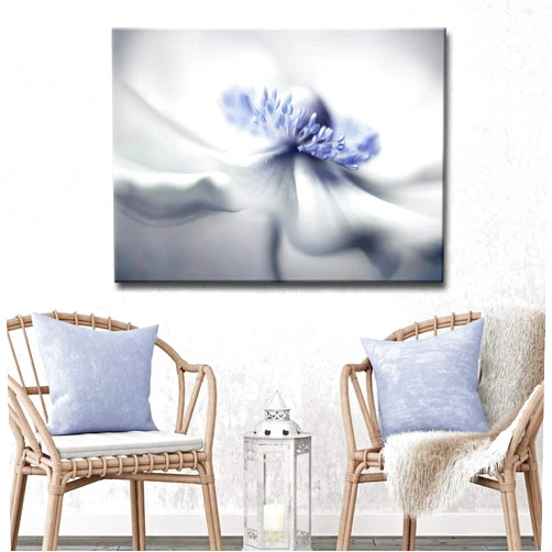 Ready2HangArt Anemone Spirit' Floral Wrapped Canvas Wall Art Overall Size: 12 in. h x 16 in. w