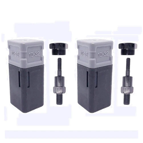 ZIOJOVK 2PCS Riveting nut Tool Replacement Mandrel, Metric and SAE Mandrel (10-32)