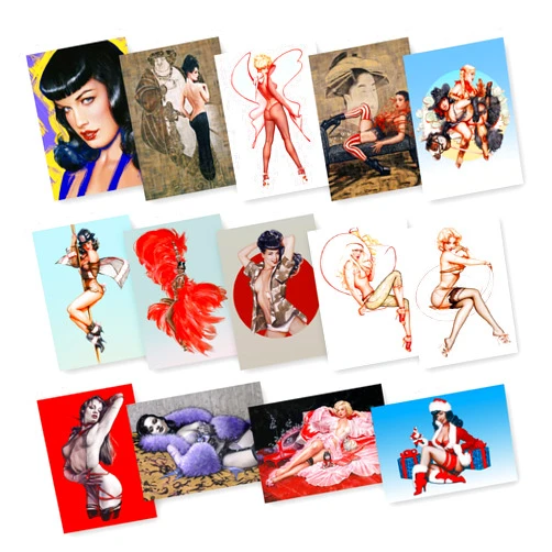 Ozone Productions, Ltd. The Art of Olivia – 2024 Postcard Set