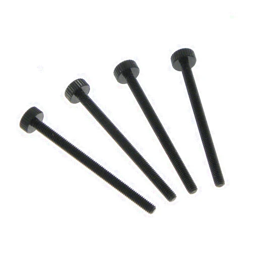 Dimastech® RadExt ThumbScrews Metric M2,5 x 35mm (4 Pieces) - Deep Black (DS004)
