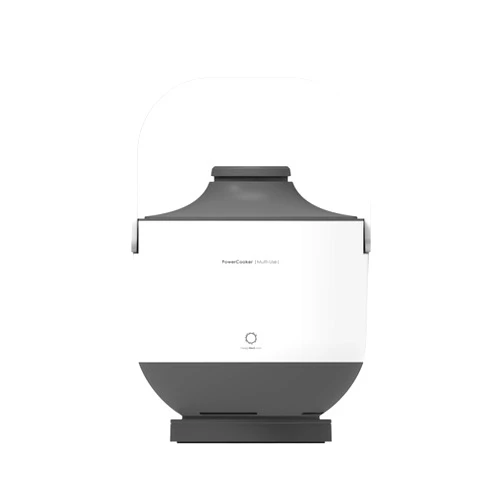DesignNest PowerCooker Multi-cooker, Steamer, Auto Warmer, Fast Cooking, Portable Pot, Detachable Heating Base, 5 Cooking Models, Touch Control Panel, Soup, Rice, Stews, Oatmeal & Yogurt, White