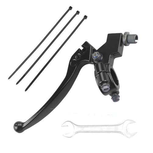 SOMUCH Motorcycle Clutch Lever, Left Brake Handle Perch, Folding Aluminum Lever for Coleman CT200U, BT200X, Trail 200 Mini Bikes (Black)