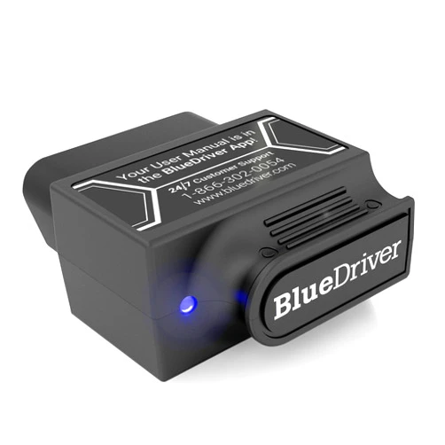 BlueDriver Bluetooth Pro OBD2 Car Scan Tool and Code Reader - Check Engine Light Vehicle Scanner for iPhone & Android