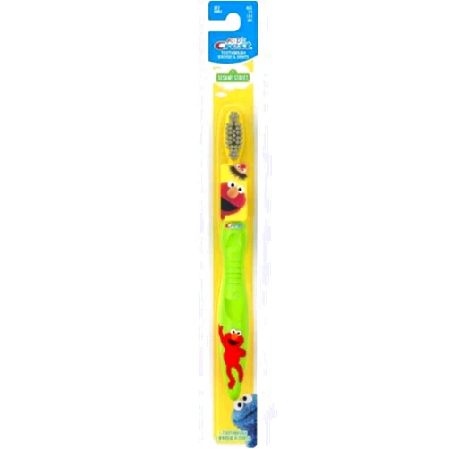 Crest Toothbrush Kid's Soft Sesame Street 1 Each (Pack of 4)