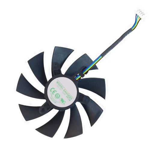 Coolerage 87mm GA92A2H DC 12V 0.35A 4Pin Graphics Card Fans for Zotac GeForce GTX 1660 1660Ti & RTX 2060 2070 Super Mini Video Card Fans (Fan A)