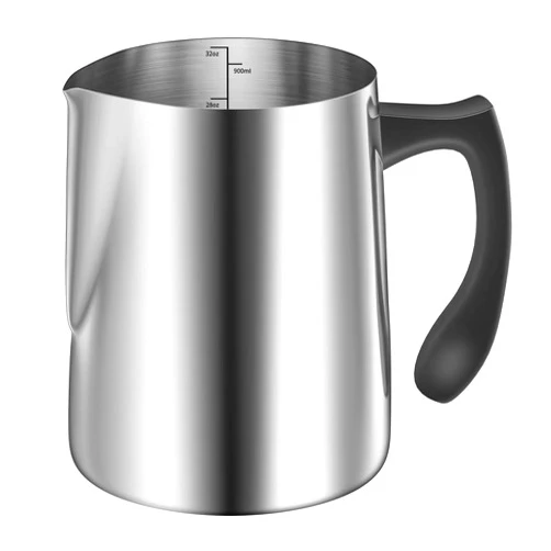 CasaCulina Candle Making Pouring Pot, 32oz Stainless Steel Wax Melting Pot with Heat-Resistant Handle, Double Boiler Candle Making Pitcher with Dripless Pouring Spout Design