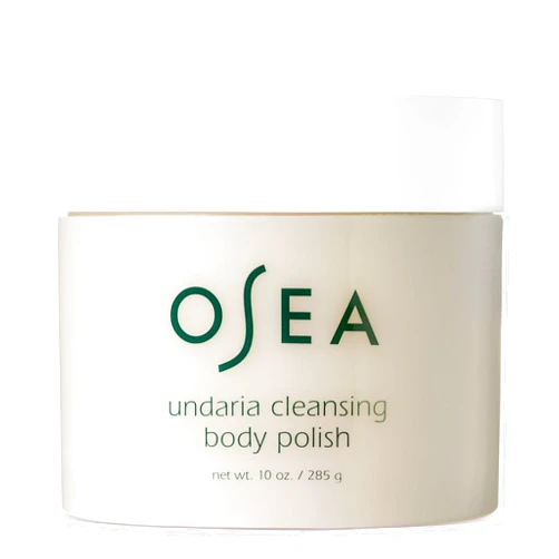 OSEA Undaria Cleansing Body Polish 10oz - Spa-Worthy AHA Body Exfoliator with Pumice and Undaria Seaweed - Nourishing Cleanser & Body Scrub - Clean Beauty - Vegan Body Care