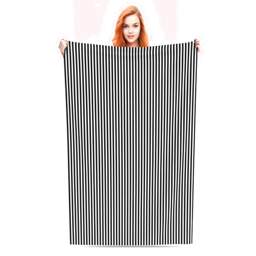 Generic Black White Stripe Plaid Throw Blanket Fluffy Blanket Soft Fuzzy Blankets Lightweight Cozy All-Season Warm Flannel Blankets for Bedroom Home Living Rooms Sofa