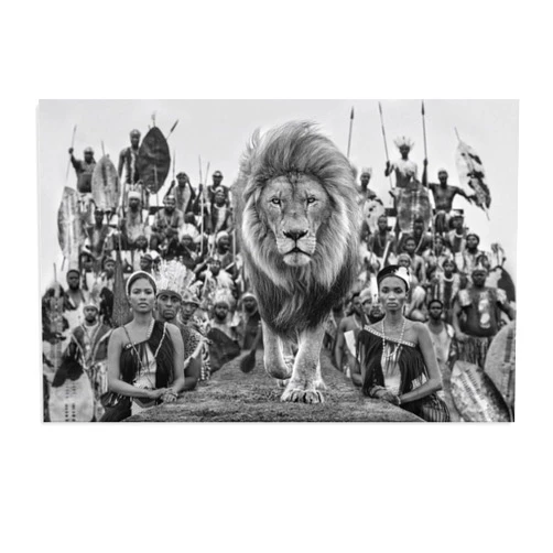 OXINO David Yarrow Art Photography Black And White Poster (5) Canvas Wall Art Poster Print Picture Paintings for Living Room Bedroom Office Decoration, Canvas Poster Art Gift for Family Friends.12x08inch(30