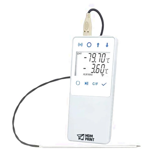 MDMprint Ultra Low Temp Data Logging Thermometer