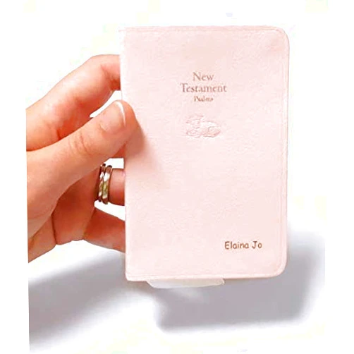 PACIDOODLE Personalized Engraved Baby Bible