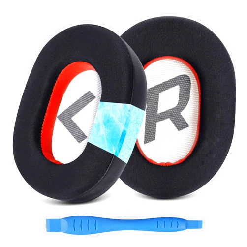 G GVOEARS GVOEARS Ear Pads Replacement for Plantronics Voyager 8200 UC/Backbeat Pro 2 Headphones, Premium ICE Silk Fabric Softer Memory Foam Noise Canceling