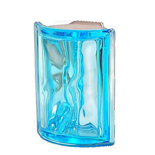 VITROLAND 019782 Glass Block Aquamarine