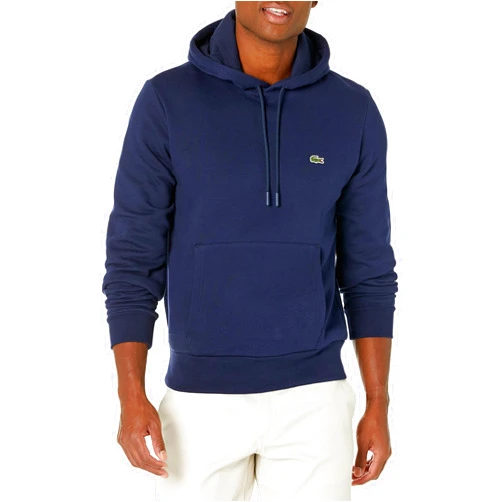 Lacoste Mens Organic Cotton Hoodie