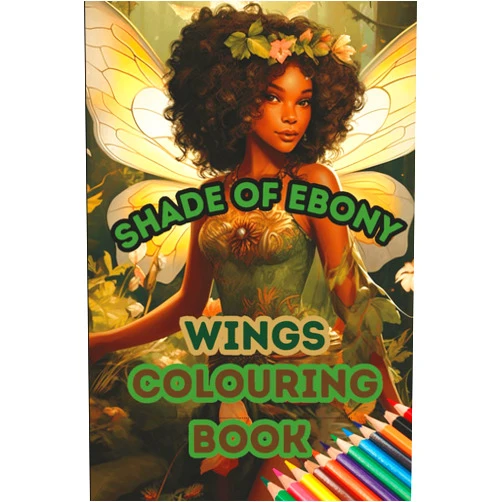 Sara Calitri Shade of Ebony Wings: Celebrating the Beauty and Magic of Black fairies.