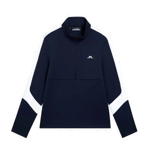 J. Lindeberg 2023 J.Lindeberg Carl Mid Layer Golf Pullover JL Navy Large