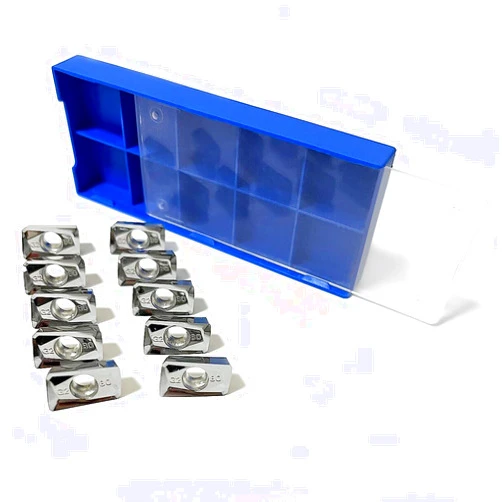 Feleolibe Carbide Turning Inserts APKT1604 Indexable Milling Inserts,10Pieces/Pack