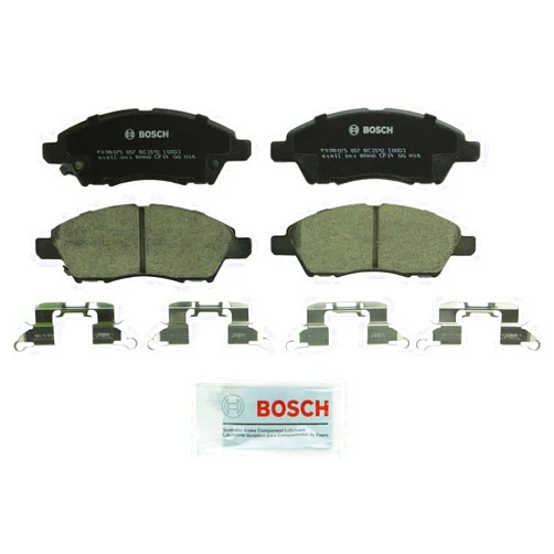 BOSCH BC1592 QuietCast Premium Ceramic Disc Brake Pad Set - Compatible with Select Nissan Versa, Versa Note; FRONT