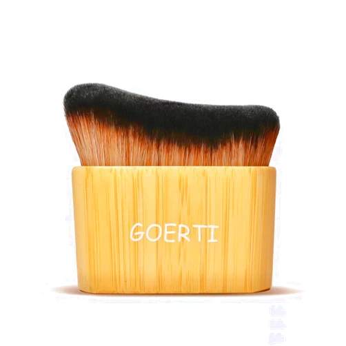 GOERTI Self Tan Brush GOERTI Tanning Brush for Self Tan - Large Kabuki Brush for Body, Body Makeup Brush for Flawless Leg Makeup, Powder Foundation Brush Makeup Brush for Blending Liquid Foundation Bronze