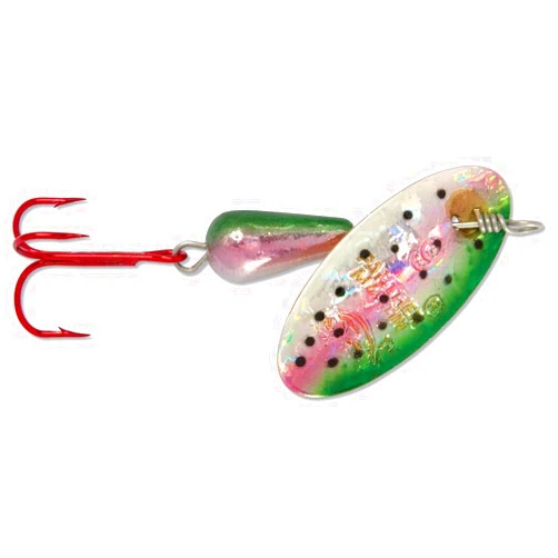 Panther Martin Holographic Red Hook Fishing Spinner PMHRH_6_RTH Holographic Red Hook Fishing Spinner Rainbow Trout, Rainbow/Trout, One Size