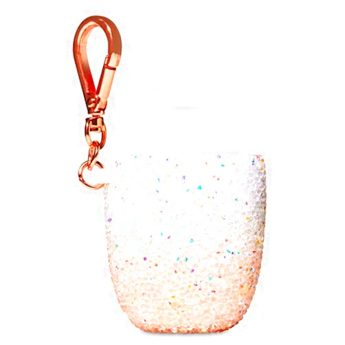 Bath & Body Works Hand Sanitizer Holder Hand Sanitizer Bottle - Many Styles! (Peach White Ombre)