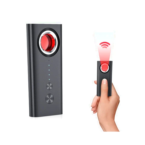 TANHUKEN Hidden Camera Detectors Anti Spy Detector Hidden Devices Spy Camera Car GPS Tracker Detector,5 Levels Sensitivity Use for Home Office Travel Car (200mAh)
