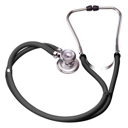 Novamedic Dual Head Sprague Rappaport Stethoscope, Black, 30-inch First Aid Stethoscope for Nurses, Doctors, ETMs, Nursing Homes, Cardiac Diagnostic, Cardiology and Medical Supplies Kit