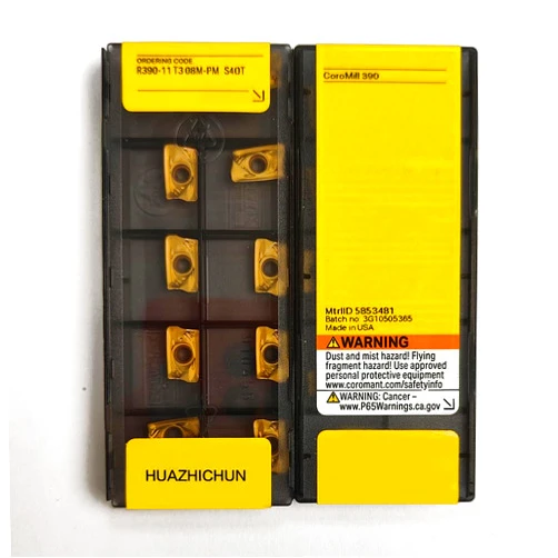 HUAZHICHUN R390-11 T308M-PM S40T CNC Carbide Inserts for Turning Cutting Tools