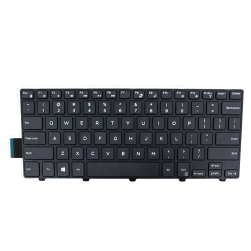 U Brand US Replacement Keyboard for Dell Inspiron or Vostro 14 5000 5442 5443 5446 5447 5457 5458 5459 / Latitude 3450 3460 3470 3480 3488 3000 ect.Laptop (No Backlight)