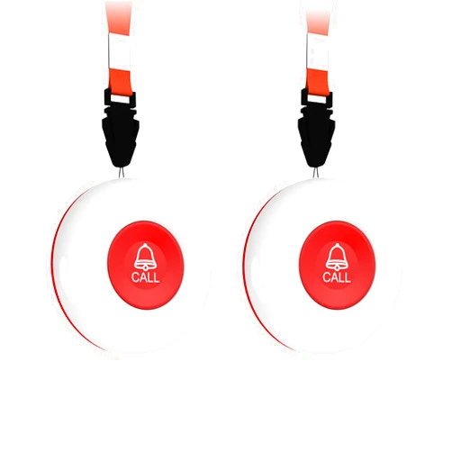 SanJie Wireless Call Button (2 Panic Button for Elderly)