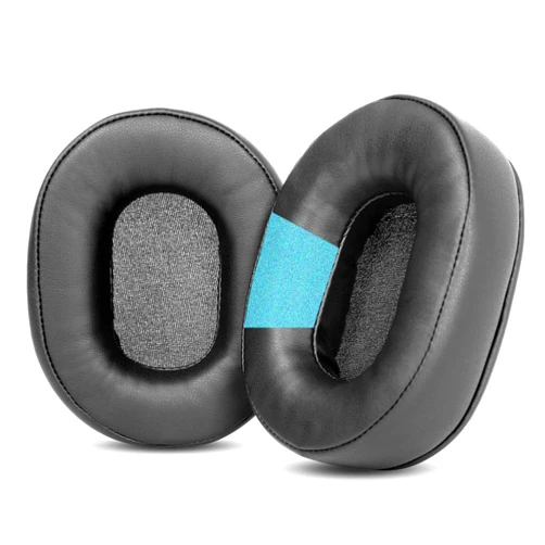 TaiZiChangQin Ear Pads Cushion Memory Foam Replacement Compatible with Plantronics RIG 800 HS/RIG 800 LX/RIG 800 HD Gaming Headphone (Protein Leather Earpads)