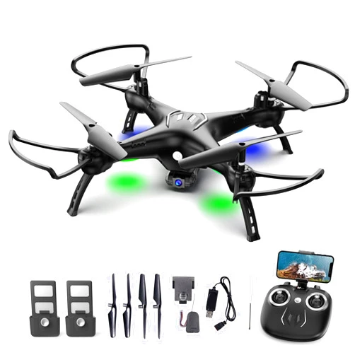 ATTOP Drone with Camera for Adults/Kids/Beginners - W10 1080P 120° FPV Live Video Drone, Beginner Friendly with 1 Key Fly/Land/Return, 360° Flip, APP/Remote/Voice/Gesture/Gravity Control, Camera Drone for Kids 8-12 w/ Safe Emergency Stop, 20 Mins Flight, No FAA License Required, Gift Ideas