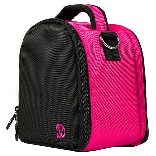 Vangoddy Laurel Pink Sport and Action Camera Compact Camera Mirrorless Camera Case (CAMLEA039)