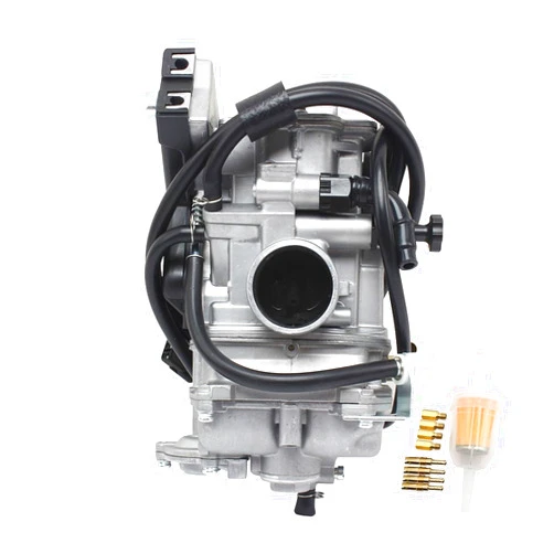 FUISSE Motorcycle Carburetor FCR33 FCR38 FCR40 33mm 38mm 40mm Compatible With CFR 450R Compatible With Keihin FCR CFR450 Carburetor (Color : 33MM)