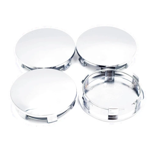 Rhinotuning 83mm(3.27in)/76.4mm(3in) Chrome Silver ABS Car Wheel Center Hub Caps Replace #88963143#9595891#9595759#9596403#19333200 Suburban 2001-2017 4pcs