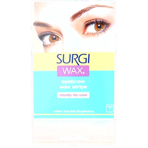 Surgiwax Surgi-Wax Brow Shapers For Brows, 28 Strips (pack of 4)