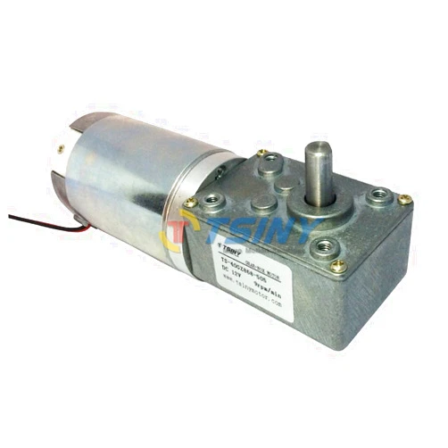 TSINY MOTOR TSINY BBQ Replacements Small DC 12v High Torque 9 RPM Electric Worm Gear Motor Driver