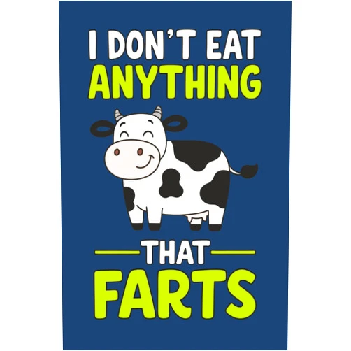 By Berry Books Press (Author) I Don’t Eat Anything That Farts: Novelty Notebook for Vegans & Vegetarians, Funny Vegan & Vegetarian Gifts for Friends, Family and Coworkers for any ... (The Powered by Plants (and Sass) Series)
