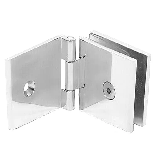 FOTN Replacement for Brixwell C-GTWA-BP Adjustable Square Glass To Wall Mount Clip Brushed Pewter