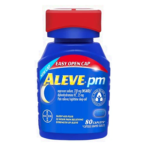 Aleve PM Easy Open Cap 80 ea(Pack of 2)