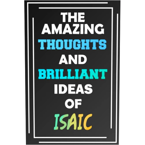 By MyNameNotebooks Publishing (Author) The Amazing Thoughts and Brilliant Ideas of Isaic: Unleash Your Imagination - Blank Lined Notebook