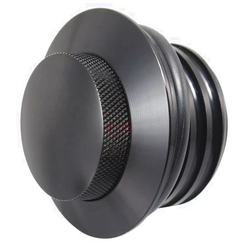 ZHFEN Motorcycle Compatible with Harley Flush Mount Fuel Tank Gas Cap, Compatible with Harley Touring Sportster 883 1200 Softail Fat Boy 1988-2020 (Color : Black)