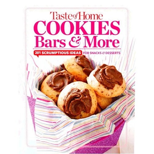 By Editors at Taste of Home (Author) Format: Kindle Edition Taste of Home Cookies, Bars and More: 201 Scrumptious Ideas for Snacks and Desserts (TOH 201 Series)