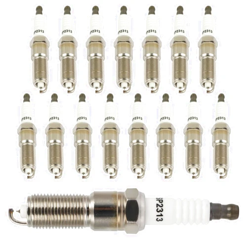 OCPTY Platinum Iridium Spark Plugs 2313 for Jeep Grand Cherokee 2005-2008,Commander & for Dodge Ram 1500 2003-2008,Ram 2500 3500,Charger,Durango & for Chrysler 300,Aspen,5.7L Set of 16