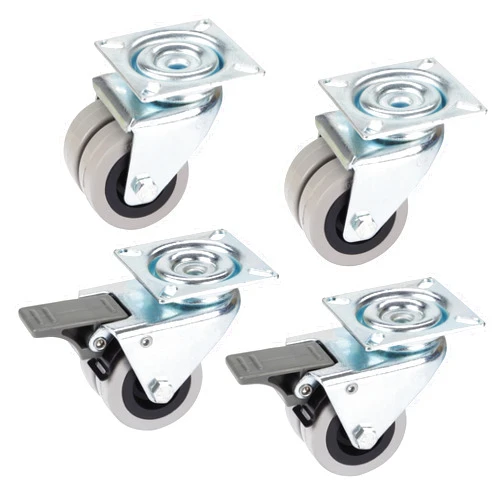 Dörner + Helmer – Strand Corner Set Double Wheels Ø 50 mm