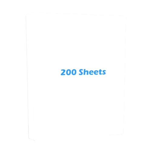 EasyCount E Sublimation Paper 8.5x11 Inch - 200 Sheets Sublimation Transfer Media Compatible with Inkjet Printers, Heat Transfer on Cups, Plates, Hoodies, and Various Sublimation-Ready Surfaces