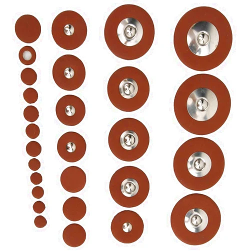 Bnineteenteam Soprano Saxophone Pad Saxophone Pads Sax Leather Pads Replacement for Saxophone Accessories Pack of 28pcs Playing Accessories