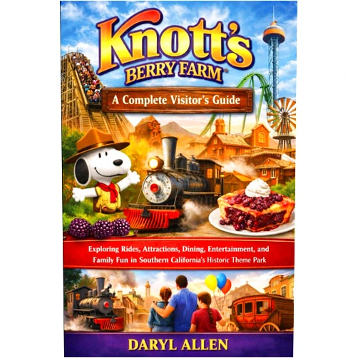Daryl Allen Knott’s Berry Farm: A Complete Visitor’s Guide: Exploring Rides, Attractions, Dining, Entertainment, and Family Fun in Southern California’s Historic Theme Park