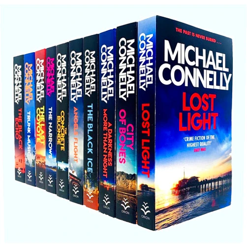 Michael Connelly Harry Bosch Series 10 Books Collection Set